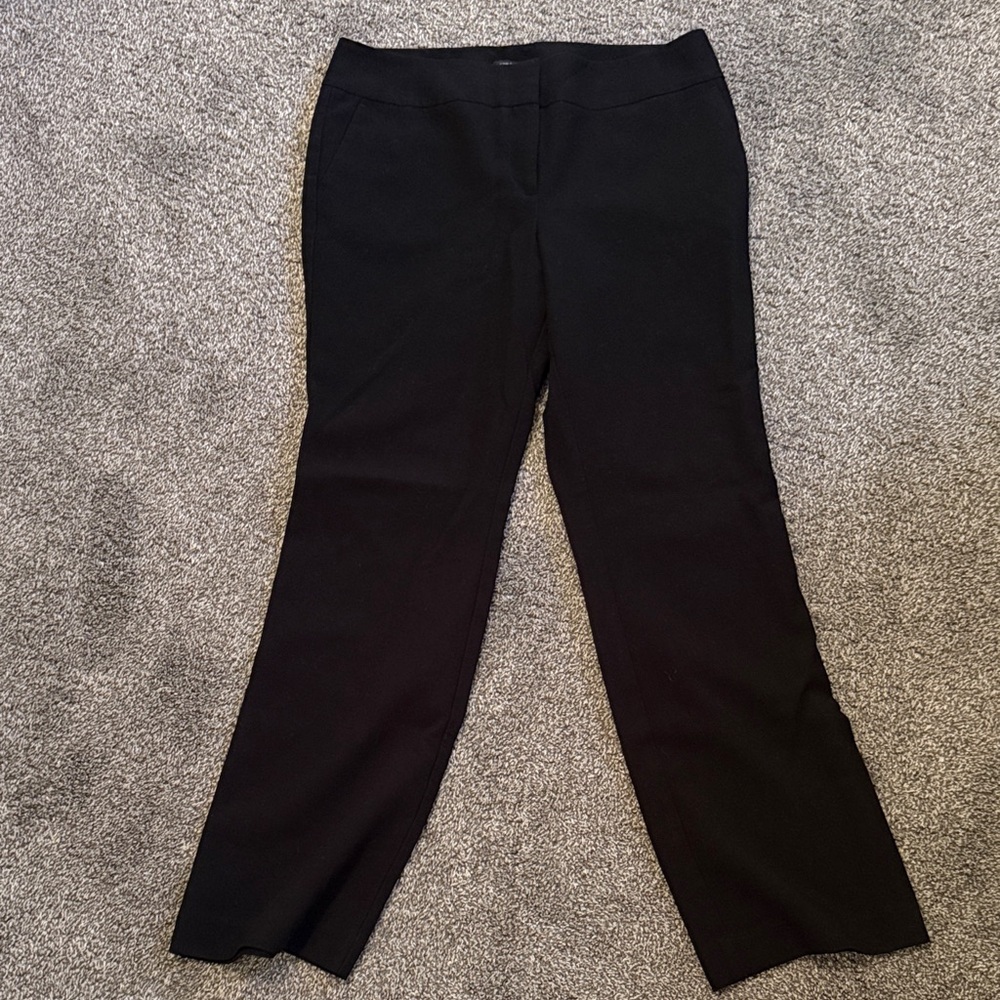 Ann Taylor Black Curvy Trousers